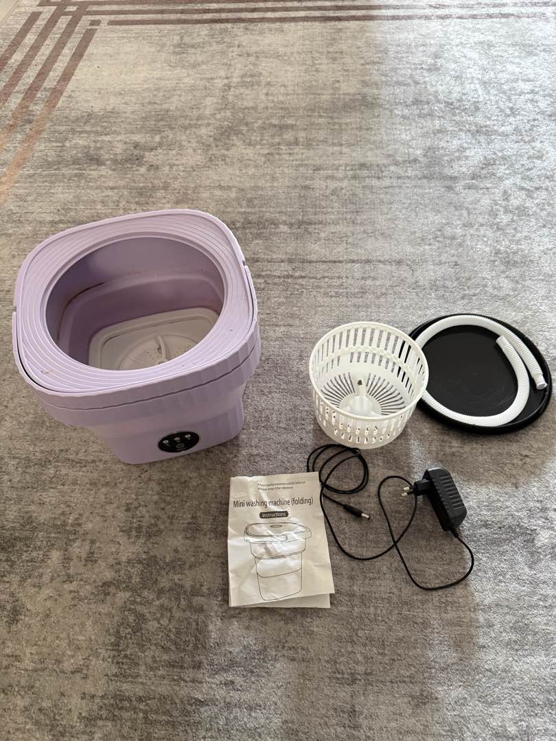 KATLANABİLİR MİNİ ÇAMAŞIR MAKİNESİ